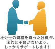 採用時の書類回収と不採用通知の発送