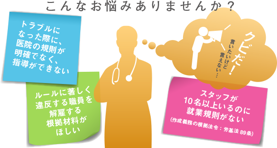 就業規則 各種申請フォーマットの整備 日本医業総研グループ